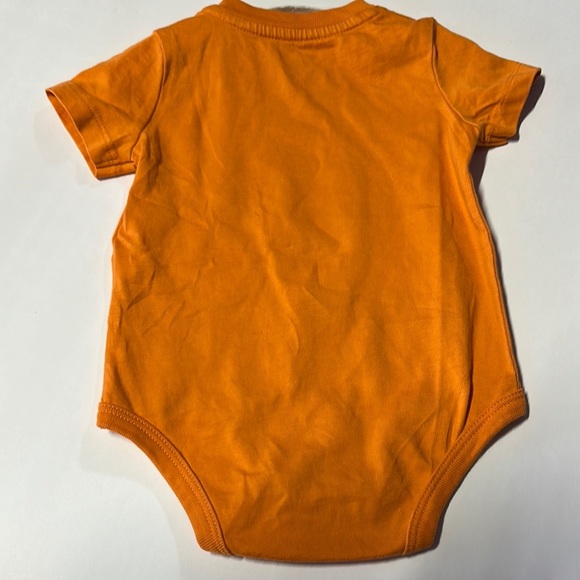 Ralph Lauren Orange Bodysuit with Playful Bear Design - Picture 5 of 9